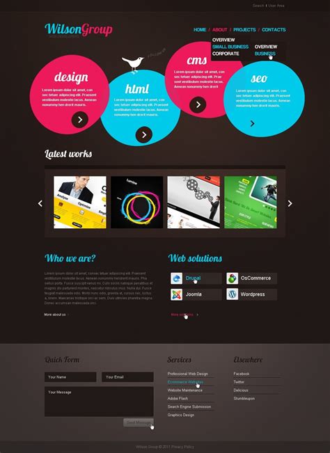 Homepage Design