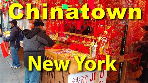 Chinatown, New York - YouTube