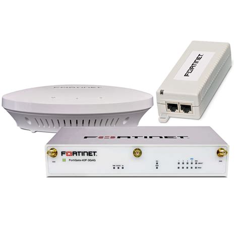 FORTINET FIREWALL/ACCESS POINT - FortiGate FG-40F 3G/4G & FortiAP FAP-221E Super User Bundle ...