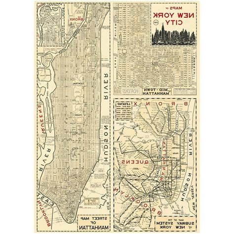 20 Best New York Subway Map Wall Art