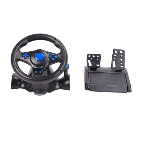 ESTINK PC Game Racing Wheel,Game Steering Wheel 180 Rotation 7 in 1 ...