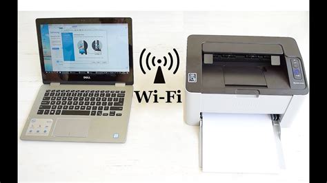 Easy Wi-Fi connection Setup for any Samsung Laser Printer - YouTube