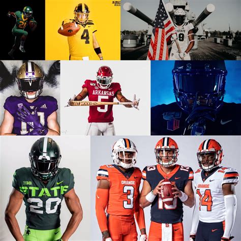 THE BEEZEWAX: Best College Football Uniforms (2021)