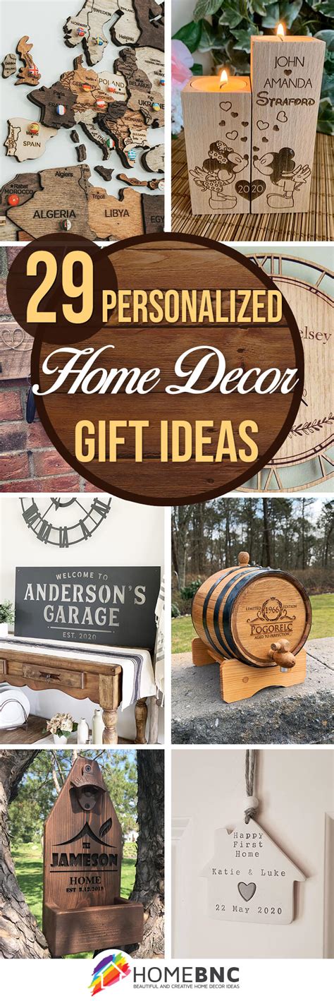 29 Best Personalized Home Decor Gift Ideas Your Family will Love in 2020