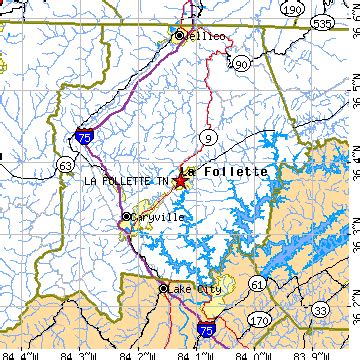 La Follette, Tennessee (TN) ~ population data, races, housing & economy