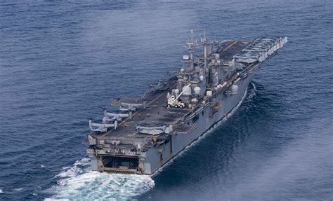 US Navy amphibious assault ship arrives in Finland