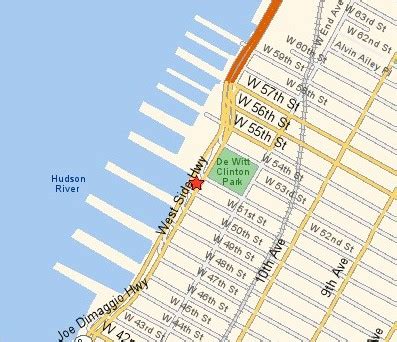 New York Passenger Cruise Ship Terminal Location and Directions