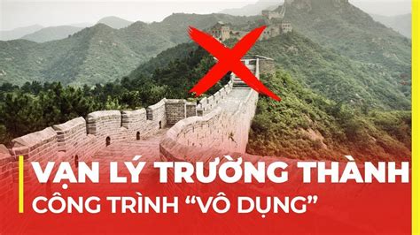 TẠI SAO VẠN LÝ TRƯỜNG THÀNH "VÔ DỤNG" TRƯỚC NGƯỜI PHƯƠNG BẮC? | ZOOM ...