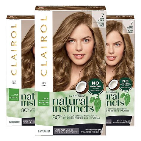 Clairol Blonde Hair Color Chart