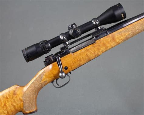 Sold at Auction: Custom Mauser bolt action sporting rifle with scope,