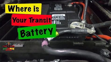 Ford Transit Battery Location - YouTube