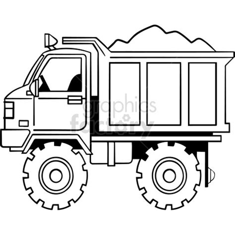 1103 Truck clipart - Graphics Factory