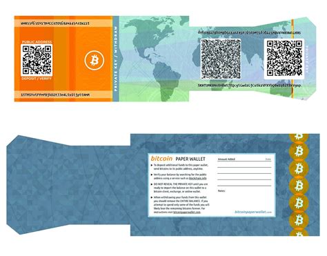 As per suggestions, I've updated my paper wallet design : Bitcoin