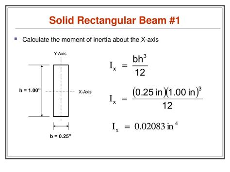 Moment Of Inertia Formula Square Beam - The Best Picture Of Beam