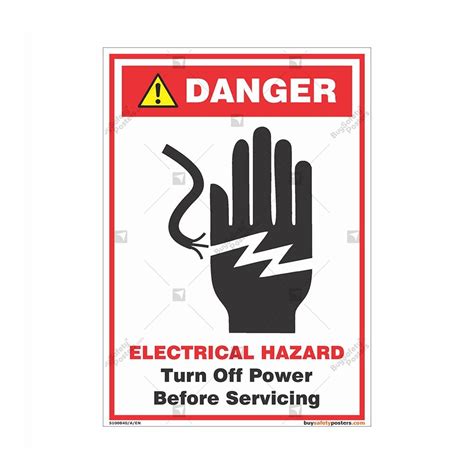 Electricity Safety Signs