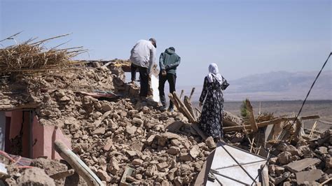 Photos show extent of damage caused by earthquake in Morocco