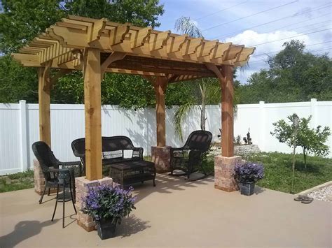 11x11 Pergola Kits | Big Kahuna 11x11 Wood Pergola Kit - Pergola Kits By Pergola Depot