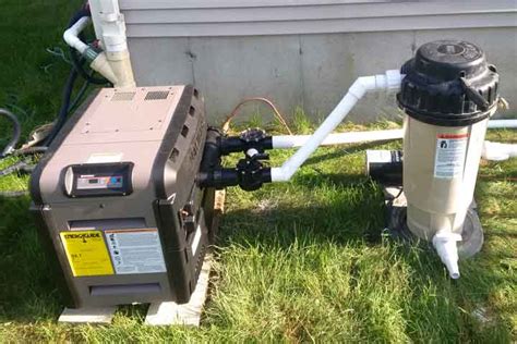 Above Ground Pool Heater Installation - MCM Pool Service, Norton MA