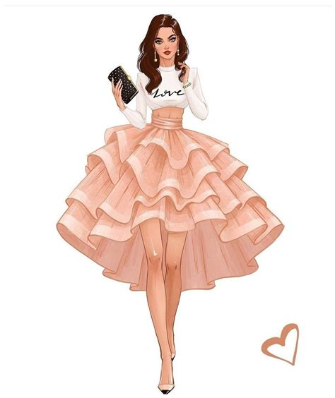 #fashion #illustration #sketches #dresses Fashion illustration | Fashion illustration dresses ...