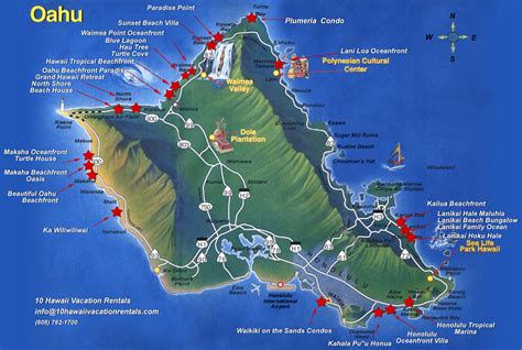 하와이 지도 보기 (MAP OF HAWAII) - 3 :: 미국 지도 보기-미국 여행박사 (뉴욕,로스앤젤레스,샌프란시스코,워싱턴 ...