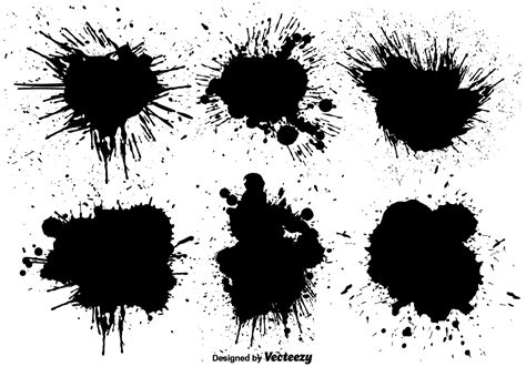 Paint Splatter Vector Art, Icons, and Graphics for Free Download