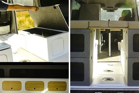 This Camper Van’s Interior Is Made of Lego-Like Blocks for Incredible ...