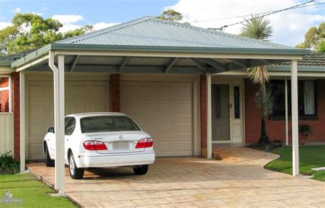 Hip Roof Carport - DIY Kits for sale. Genuine Colorbond