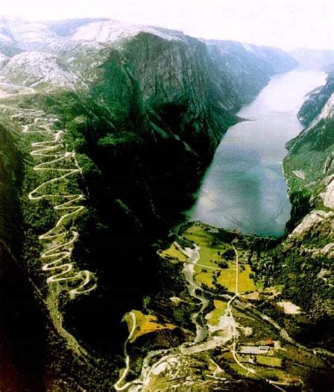 Lysebotn Road, Norway Dangerous roads - Briff.Me - Social Media Site ...