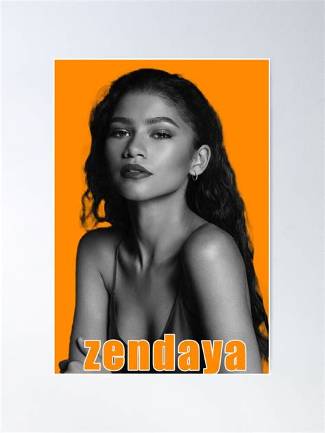 "Zendaya " Poster for Sale by iamoedd | Redbubble