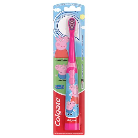 Colgate Kids Battery Powered Toothbrush, Peppa Pig | Walmart Canada