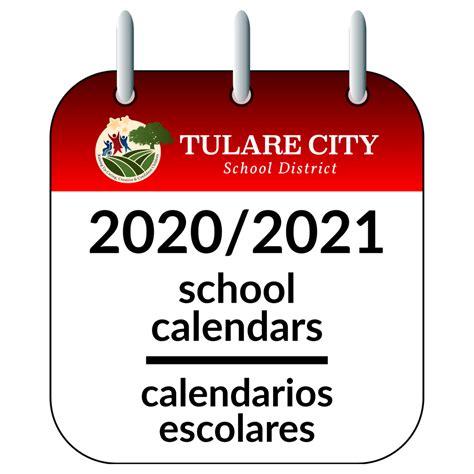 2020/2021 TCSD Calendars (TK-6 & 7-8) | Tulare City School District