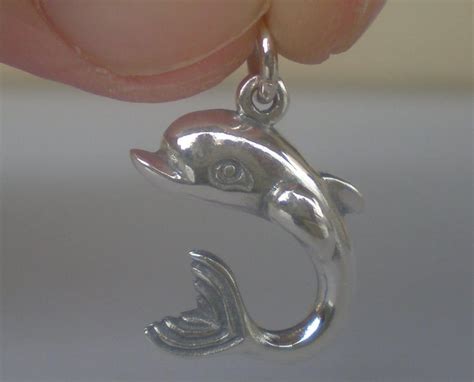 Dolphin poseidon's Symbol Pendant 925 Sterling Silver - Etsy