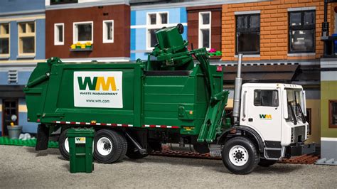 Waste management toy garbage truck - xolerfiber