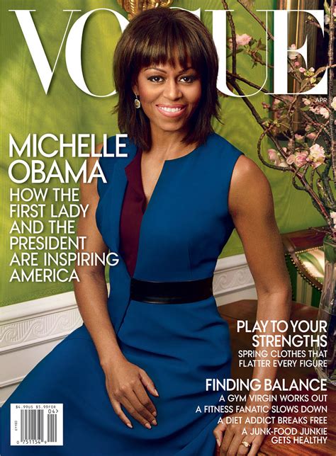 Michelle Obama Graces the April 2013 Cover of Vogue US