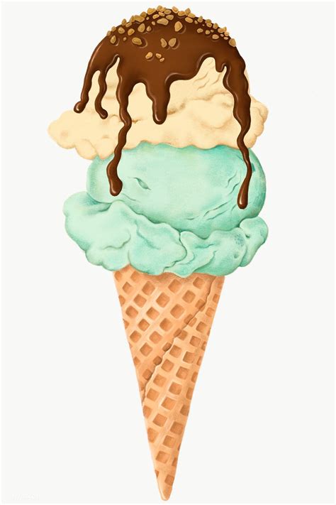 #drawing #illustration #dessert #sticker #element #design #icecream #sweet #png | Draw ice cream ...