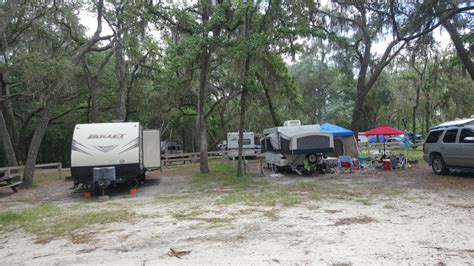 Gilchrist Blue Springs State Park Camping Review - Florida Family Nature