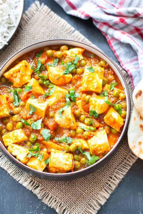 Easy Matar Paneer Recipe Without Cream | Indian Ambrosia