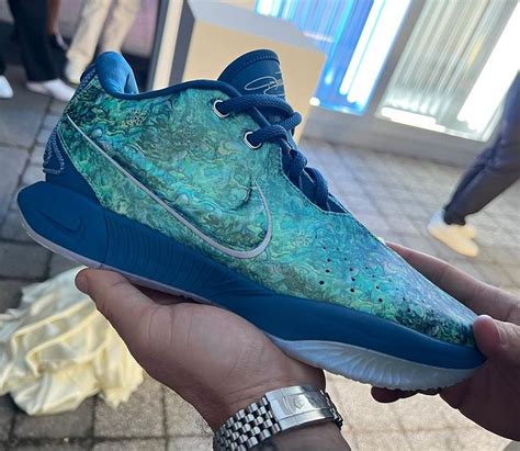 Nike LeBron 21 “Abalone Pearl” Release Date FB2238-400 · JustFreshKicks