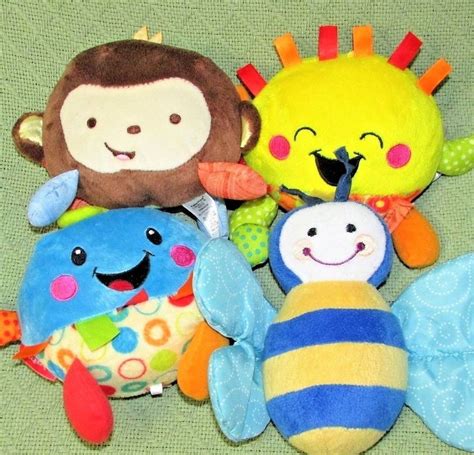 Fisher Price GIGGLE GANG Lot WORKING Condition + Plush Butterfly Baby Toys #FisherPrice ...