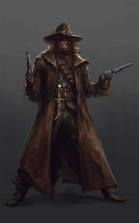 ArtStation - Marco Hasmann's submission on Wild West - Character Design ...