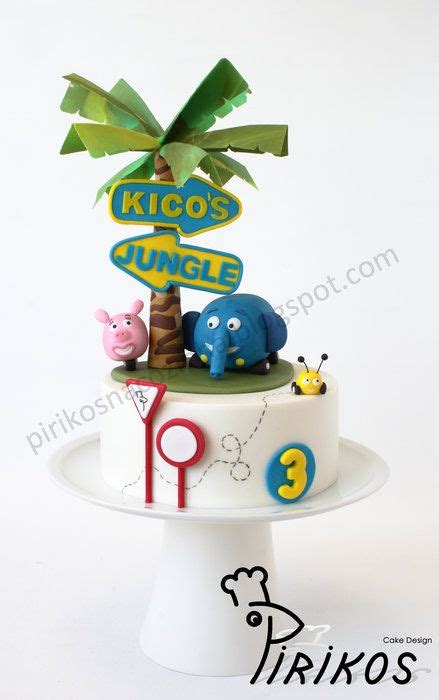 Jungle Junction | Cake design, Gummy bear cakes, Animal cakes