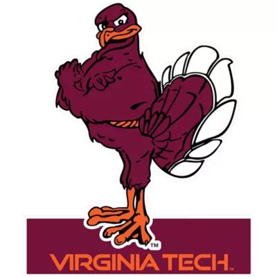 Virginia Tech Hokies Mascot Table Sign 7 1/2in x 8in | Party City Canada