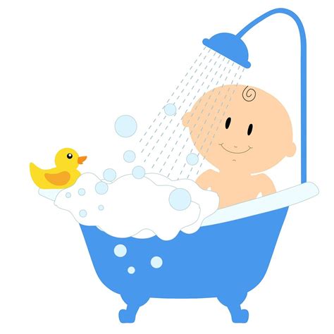 Download Baby, Bath, Shower. Royalty-Free Stock Illustration Image - Pixabay