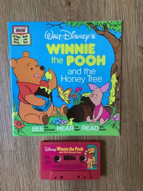 VINTAGE WINNIE THE Pooh and the Honey Tree Book and read-along cassette $4.99 - PicClick