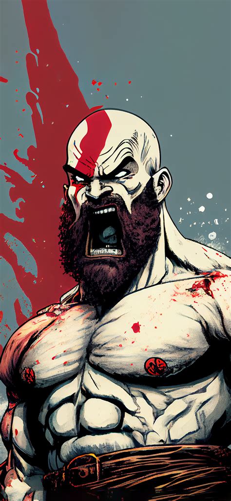 God of War Kratos Spartan Rage Art Wallpapers - Kratos Wallpaper