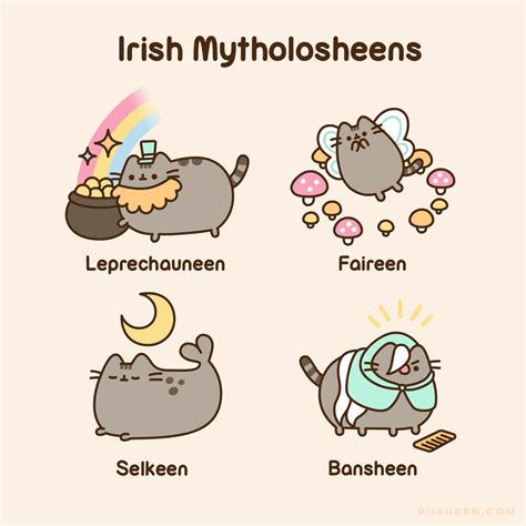Pusheen : Irish Mytholosheens