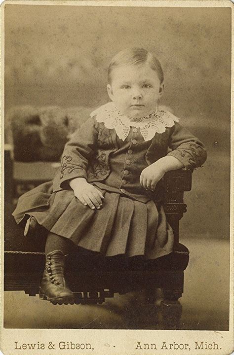 Chubby baby boy in pleated skirt -- cabinet photo by Lewis… | Flickr