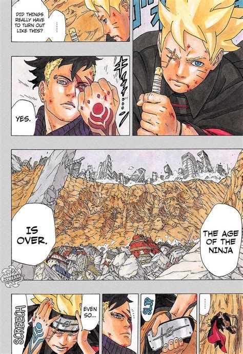 Boruto Manga Colored Pages At Makenzietamera | Boruto, Historieta, Arte de naruto