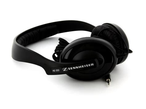 Sennheiser HD 202 II Over-Ear DJ Headphones - Newegg.com