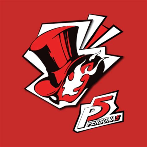 Persona 5 - Logo - Persona 5 - T-Shirt | TeePublic